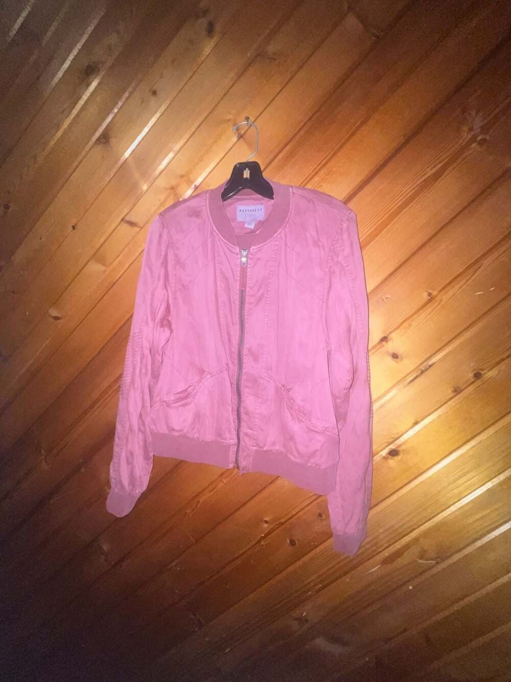 Marrakech Andi Quilted Full Zip Bomber Jacket